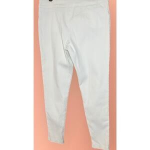 Versona White Honeycomb Pants Size 8